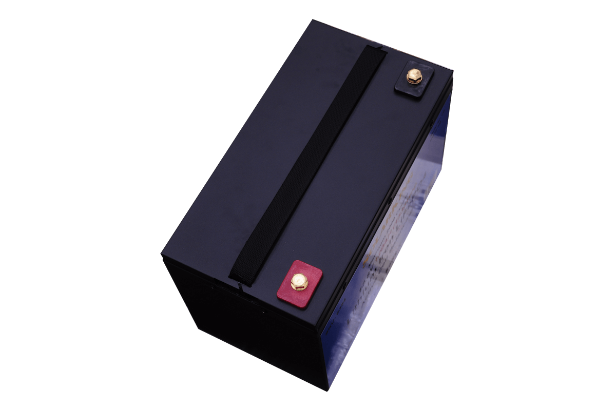 12.8V 120AH  Solarking Lithium Iron Battery Metal Case  CB-120-12-100